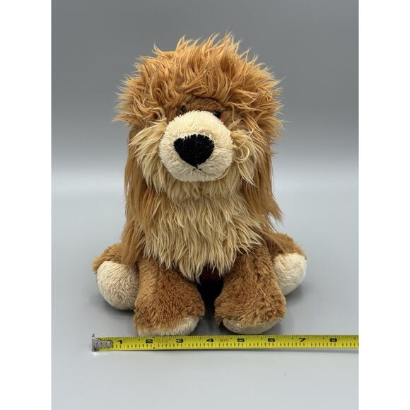 Aurora Lion Plush Furry Mane 8 Inch Stuffed Animal Toy - Picture 6 of 9